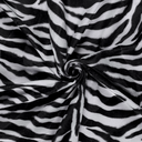 Velboa Zebra Wit