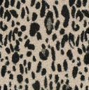 Bouclé Animal Ecru/Black