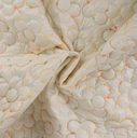 Matelassé Quilty Flower Ecru