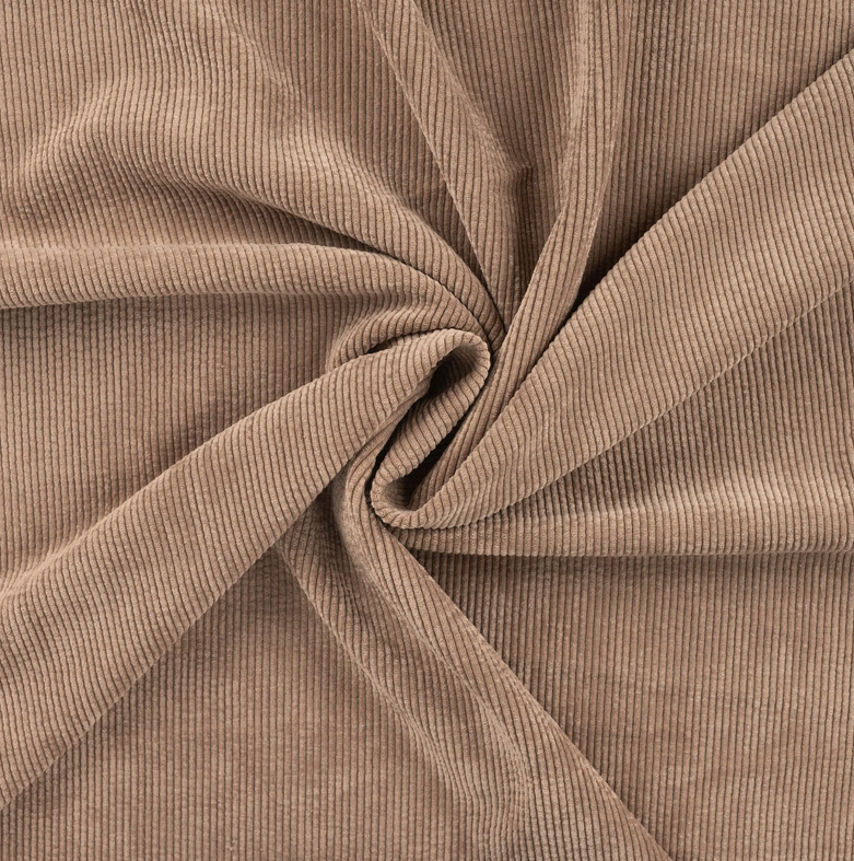 Stretch Corduroy Washed Taupe