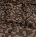 Viscose Jacquard Leopard Black/Bronze