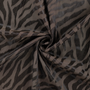 Viscose/Polye. Jacquard Zebra Dark Bronze 