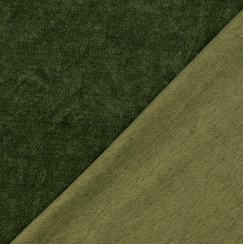 Velvet Jersey Twill Olive