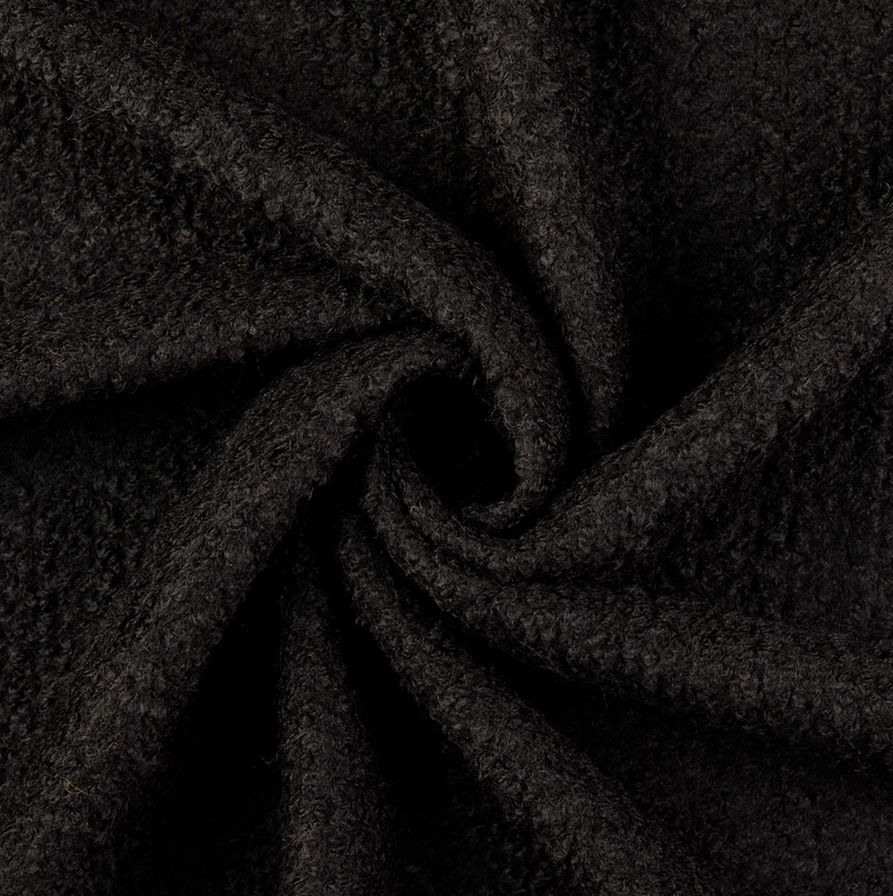 Wol Bouclé Black