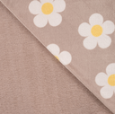 Wellness Fleece Flowers Sand