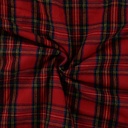 Brushed Check Tartan Red