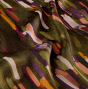 Polye. Satin Velvet Sticks Kaki