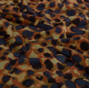 Jersey Viscose Spots Navy/Kaki