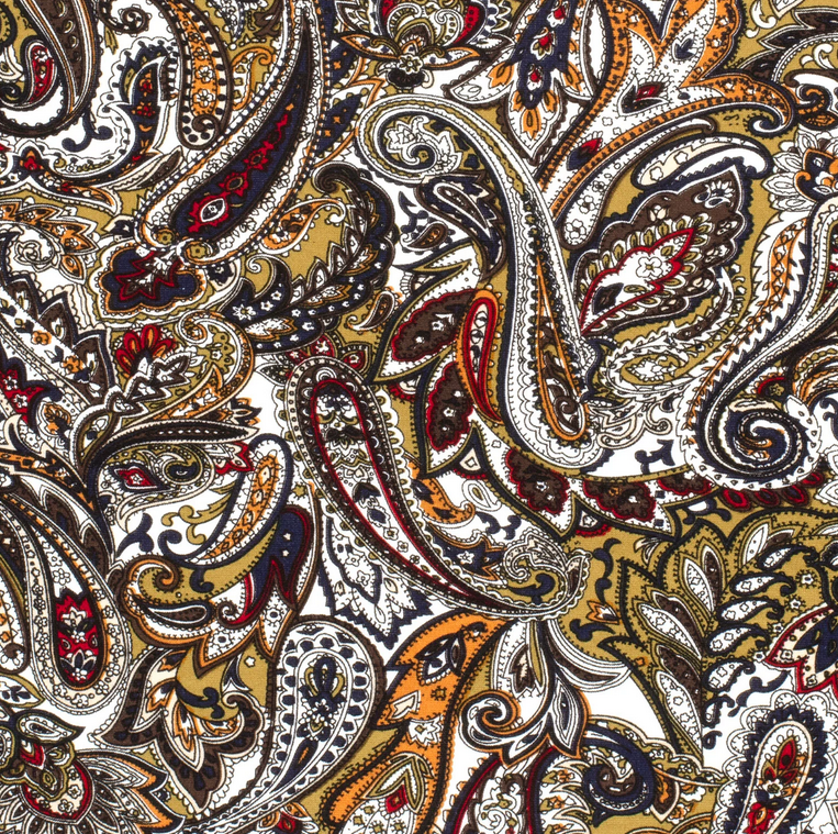 Heavy Punta Paisley Orange