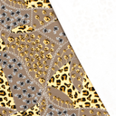 Heavy Punta Animal/Chains Dark Beige