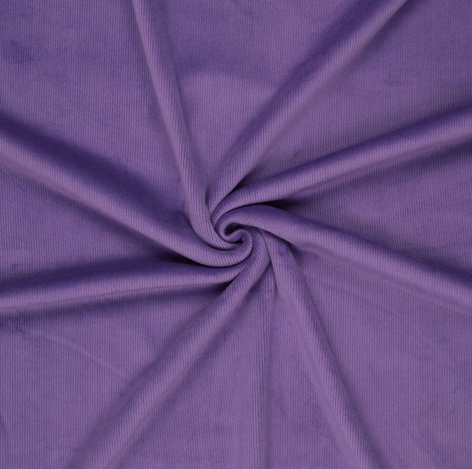 8W Corduroy Supersoft Bounded Purple