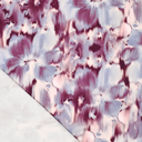 Jersey Viscose Faded Flowers Violet