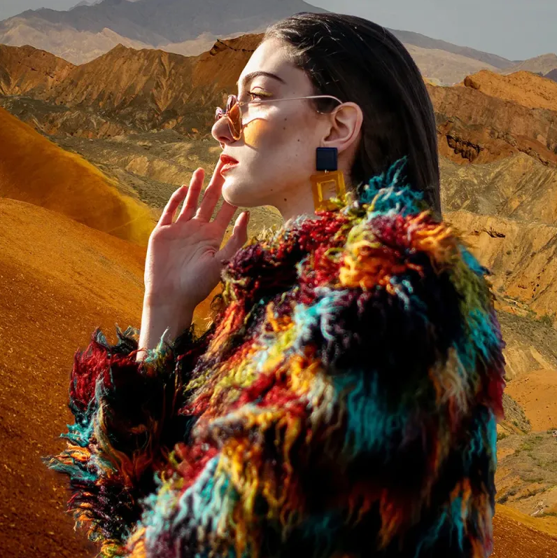 Macau Fur Multicolour