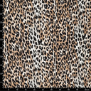 Heavy Viscose Satin Stretch Animal 
