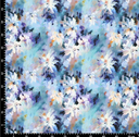 Heavy Viscose Satin Stretch Beatrice Blue/Lilac