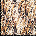 Heavy Viscose Satin Stretch Lynx Camel
