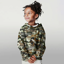 Alpenfleece digital Mushrooms Off White (kopie) (kopie)
