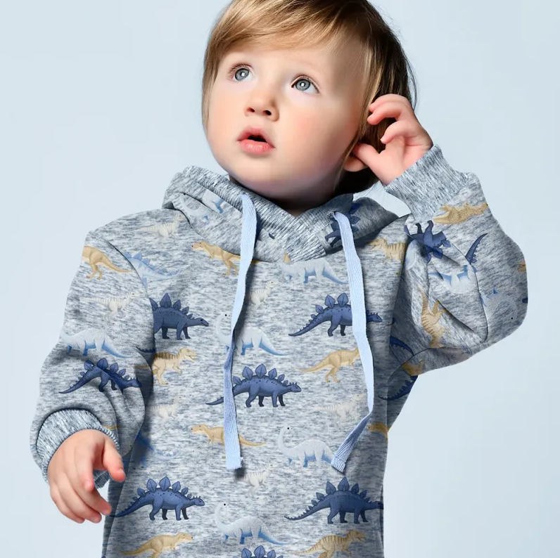 Alpenfleece digital Dino's Blue