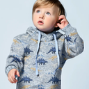 Alpenfleece digital Dino's Blue