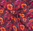 French Terry digital Meadow Breeze