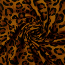 Viscose Satin Digital Tierfelle Amber