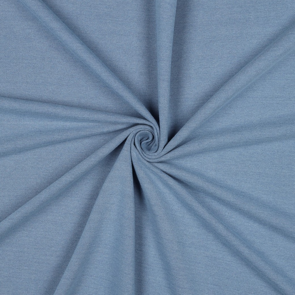 Denim French Terry Bleached