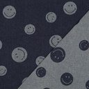 Denim Jacquard Smileys