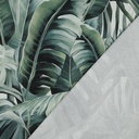 Canvas Digital Tropical Leaves Green
