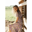 Viscose stretch Small Flowers - Lilac