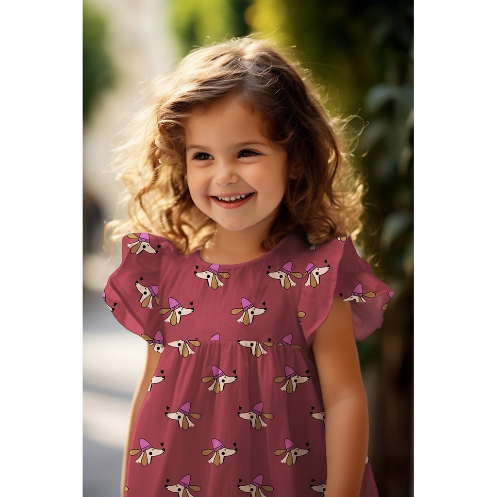 Fine Popeline Dogs Bordeaux