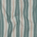 Double Gauze Yarn Dyed Stripes Green