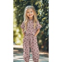 Double Gauze Apples - Rose