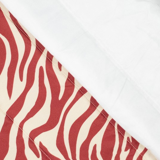 Matelassé Waterproof Zebra Terra/Ecru