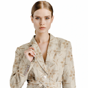 Broderie Linen Desert Flower