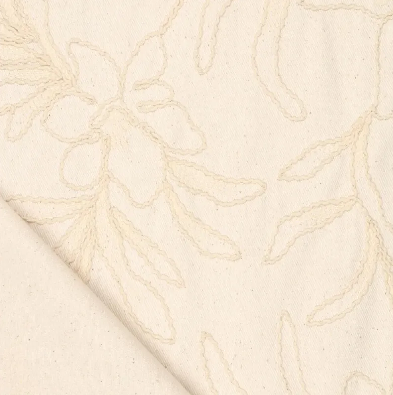 Broderie Luana Gabardine Ecru