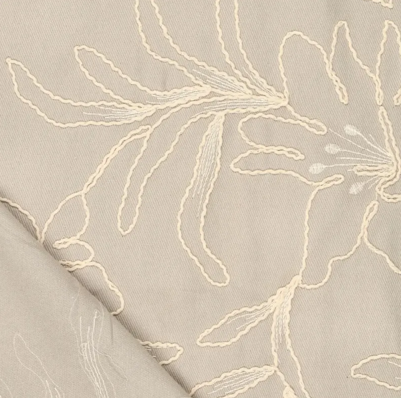 Broderie Luana Gabardine Sand