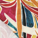 Viscose Linnen Digi Rio Palmtrees Wine