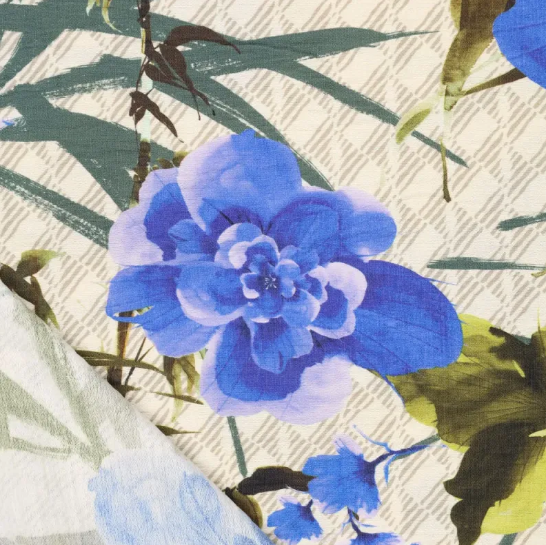 Viscose/Pa Barki Capri Blue