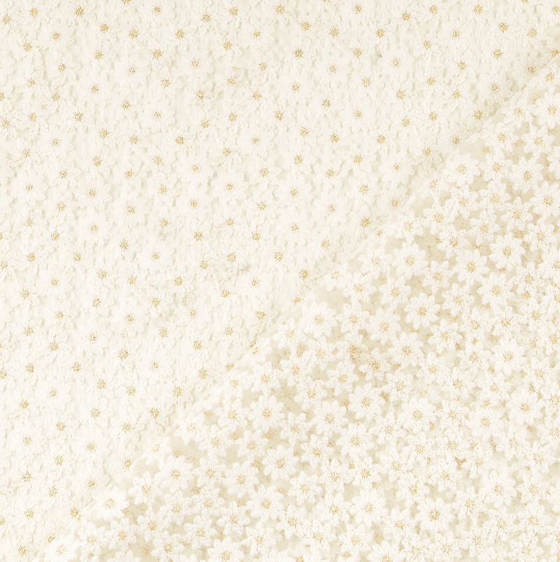 Kant Little Flowers White/Gold