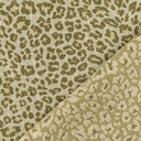 Lurex Jacquard Leopard Olive