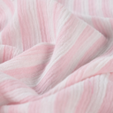 Double Gauze YD Stripe Light Rose