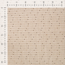 Viscose Linnen Sequin Stripe Sand