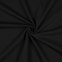 Cotton Interlock Jersey Black