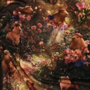 Jersey Digital Capybaras /Little Flowers