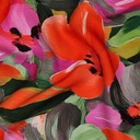 Lenzing "Ecovero" Digital Flowers Multi