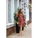 Lenzing "Ecovero" Digital Flowers Multi