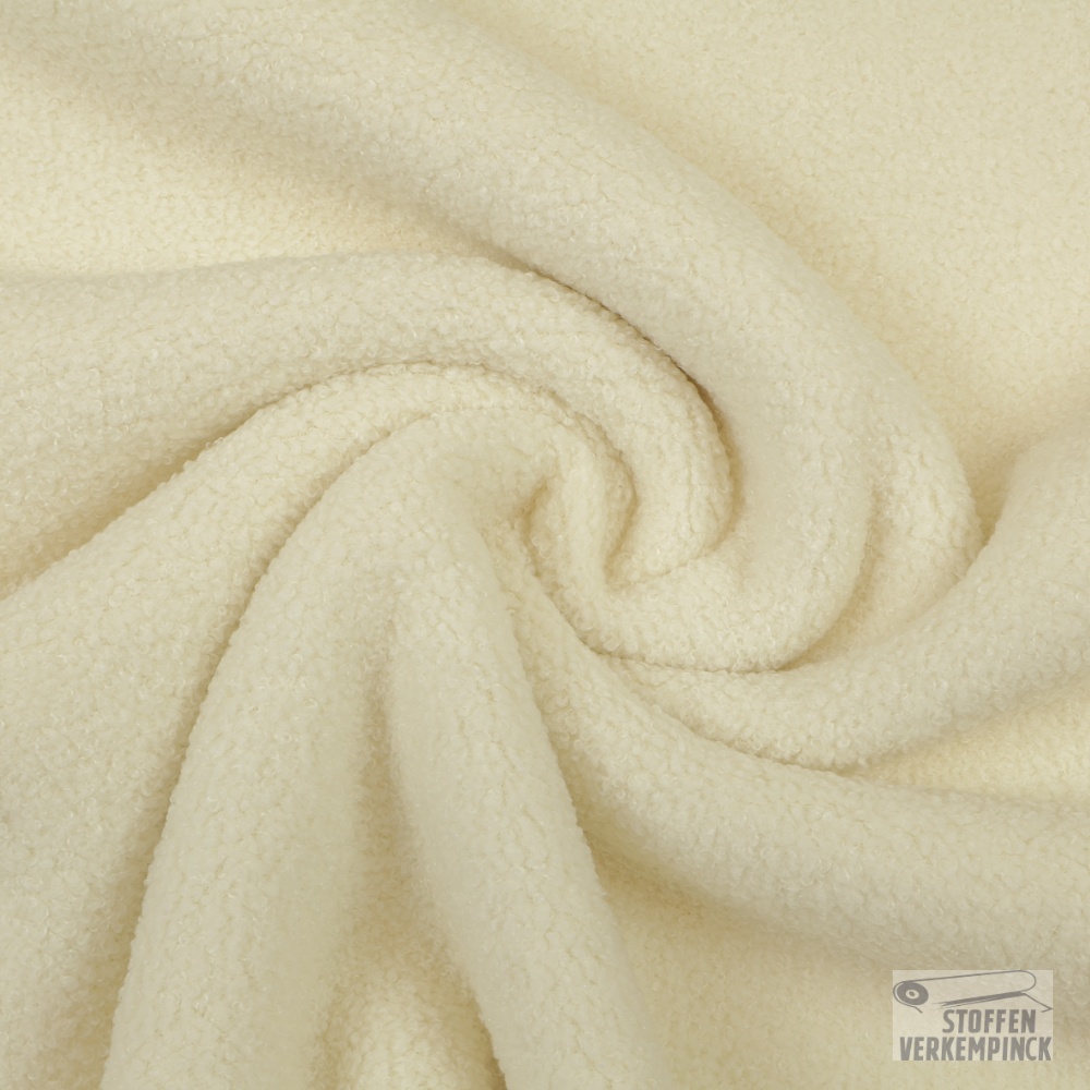 Teddy Fleece Double sided Ecru
