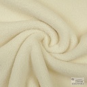 Teddy Fleece Double sided Ecru