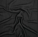 Woven Tencel Fine Rib Black