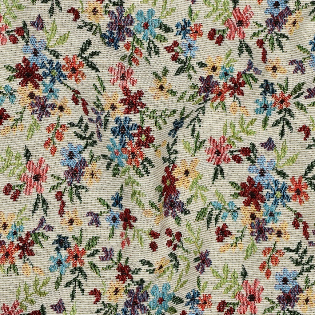 Gobelin Flowers Beige